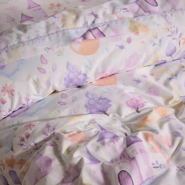 Παπλωματοθήκη Μονή (Σετ 160x240) Das Home Kids 4989 Lilac