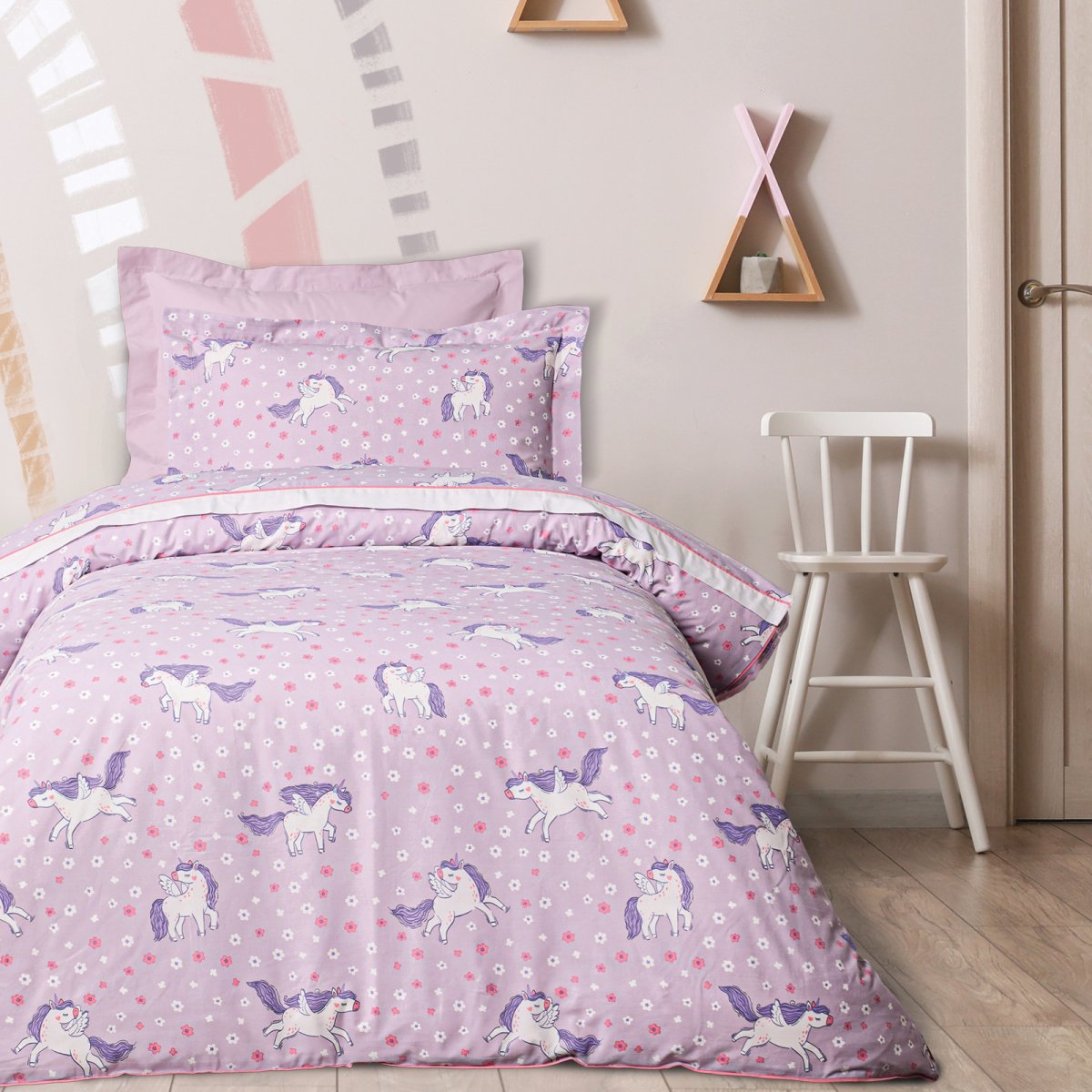 Πάπλωμα Μονό (160x240) Das Kids 4988 Lilac