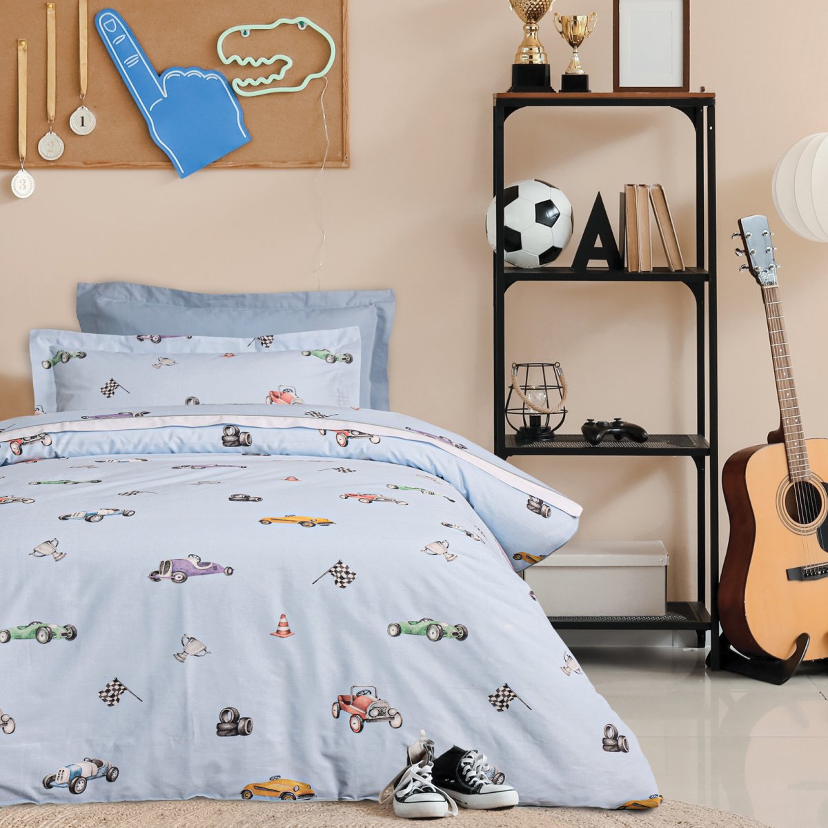 Πάπλωμα Μονό (160x240) Das Kids 4993 Blue