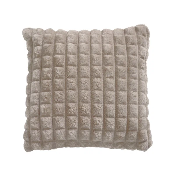 Διακοσμητική Μαξιλαροθήκη Fleece (40x40) Das Home 1387 Taupe