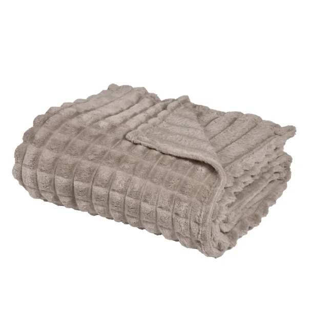 Κουβέρτα Καναπέ Fleece (130x170) Das Home 1387 Taupe