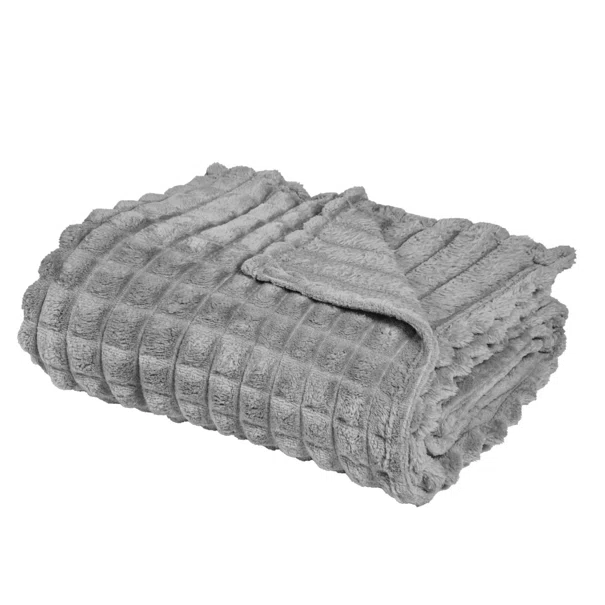 Κουβέρτα Καναπέ Fleece (130x170) Das Home 1389 Grey