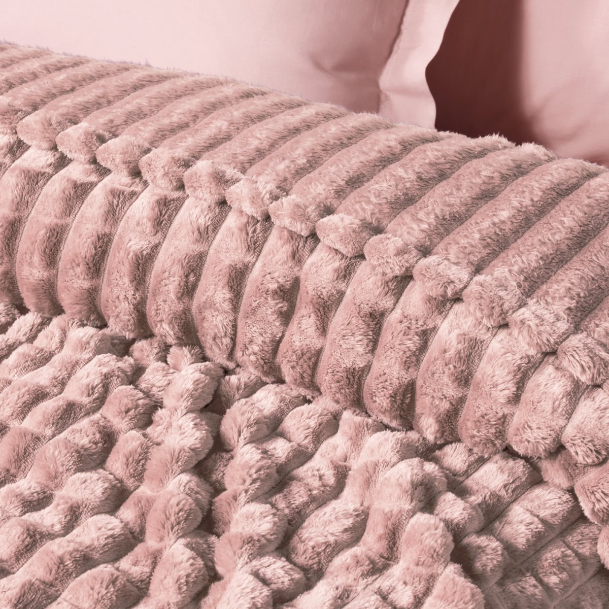 Κουβέρτα Fleece Μονή (160x220) Das Home 1388 Nude