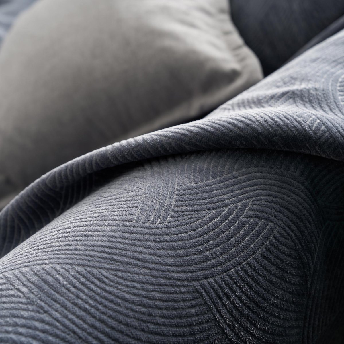 Ριχτάρι Πολυθρόνας (180x180) Gofis Home Nimbus Blue Grey 447/09