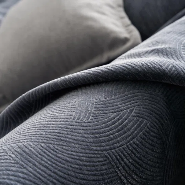 Ριχτάρι Πολυθρόνας (180x180) Gofis Home Nimbus Blue Grey 447/09
