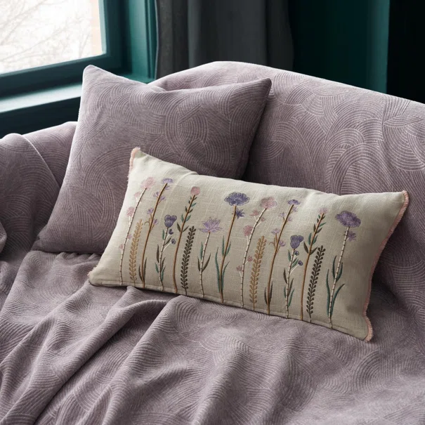 Ριχτάρι Καναπέ Τριθέσιου (180x300) Gofis Home Nimbus Arctic Purple 447/20