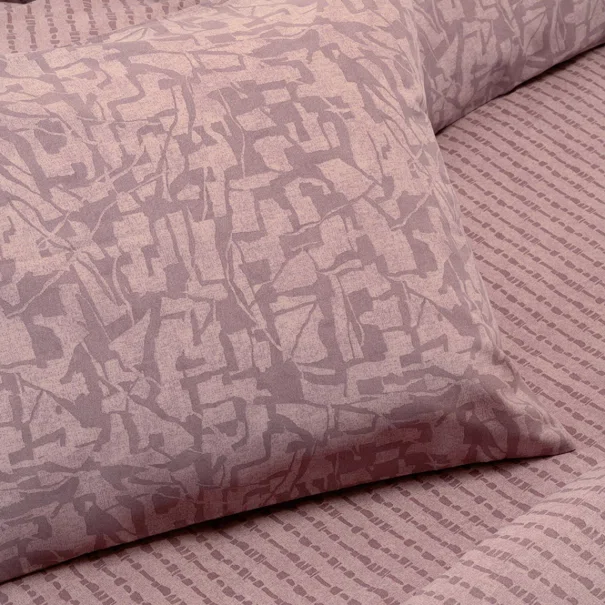 Παπλωματοθήκη Μονή (165x245) 2 Όψεων Melinen Ultra Line Storm Plum