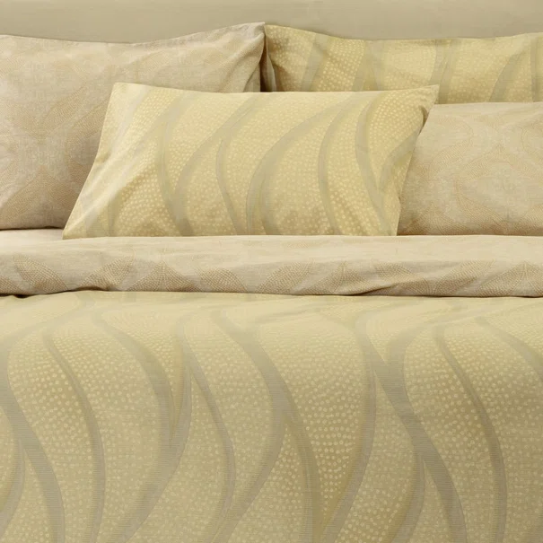 Παπλωματοθήκη Υπέρδιπλη (225x245) 2 Όψεων Melinen Ultra Line Drift Beige