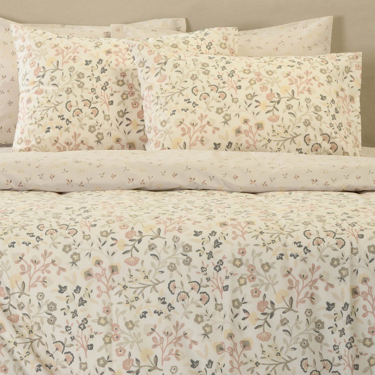 Πάπλωμα Μονό (160x240) 2 Όψεων Melinen Home Ultra Line Augusta Ecru/Beige