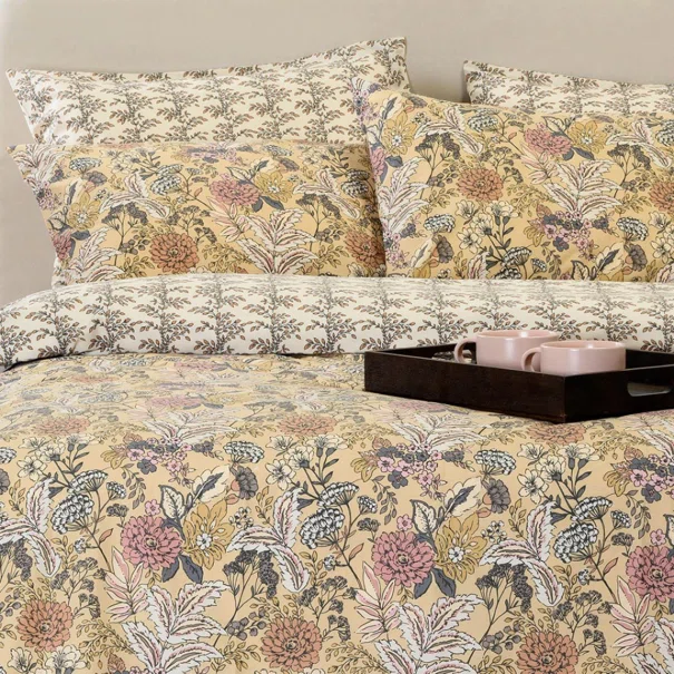 Πάπλωμα Μονό (160x240) 2 Όψεων Melinen Home Ultra Line Eduarda Beige