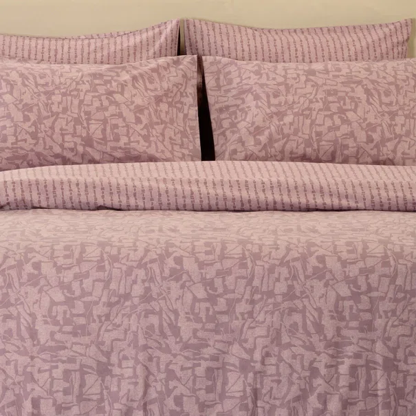 Πάπλωμα Μονό (160x240) 2 Όψεων Melinen Home Ultra Line Storm Plum
