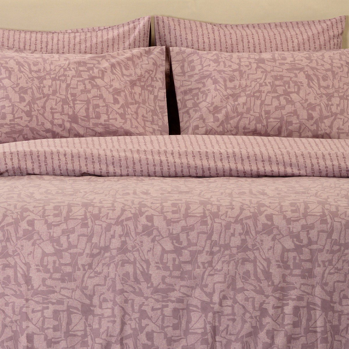 Πάπλωμα Υπέρδιπλο (220x240) 2 Όψεων Melinen Home Ultra Line Storm Plum