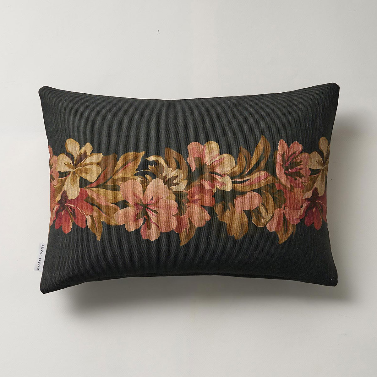 Διακοσμητική Μαξιλαροθήκη (30x45) Gofis Home Angitia Dark Green 194