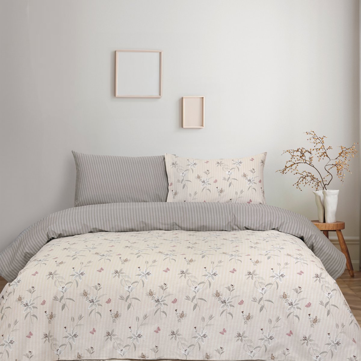 Παπλωματοθήκη Υπέρδιπλη (Σετ 225x245) 2 Όψεων Kocoon Victoria