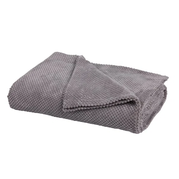 Ριχτάρι Καναπέ Διθέσιου Fleece (180x250) Das Home 0306 Dark Grey