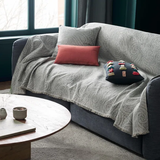 Ριχτάρι Καναπέ Διθέσιου (180x250) Gofis Home Rune Opal Green 448/07