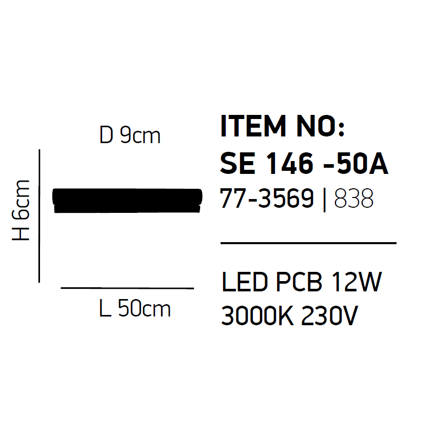 Φωτιστικό Μπάνιου Led Homelighting Reda 77-3569 Μπάνιο Φωτιστικά Spitishop