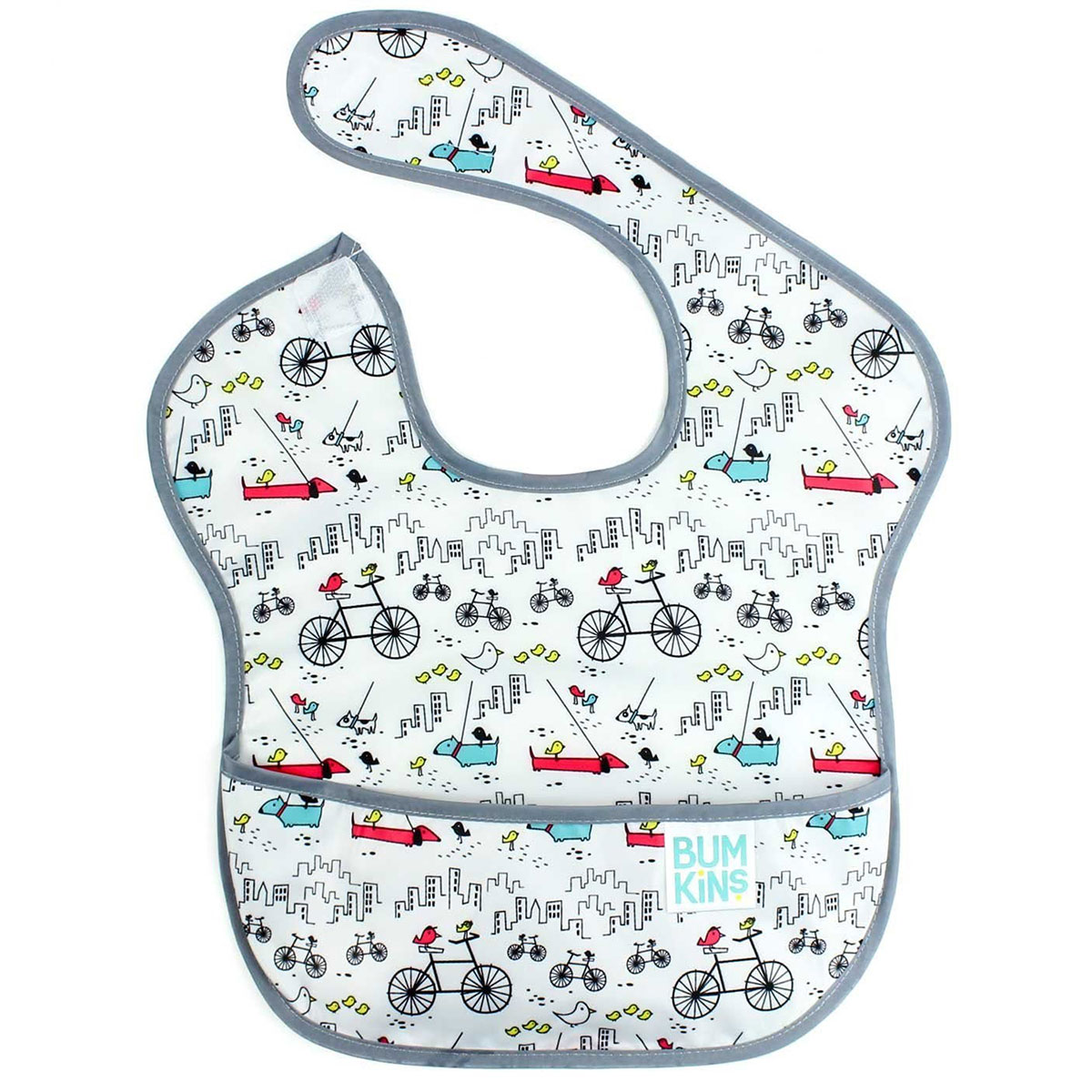 Σαλιάρα 6-24 Μηνών (25x22.8) Bumkins Urban Bird