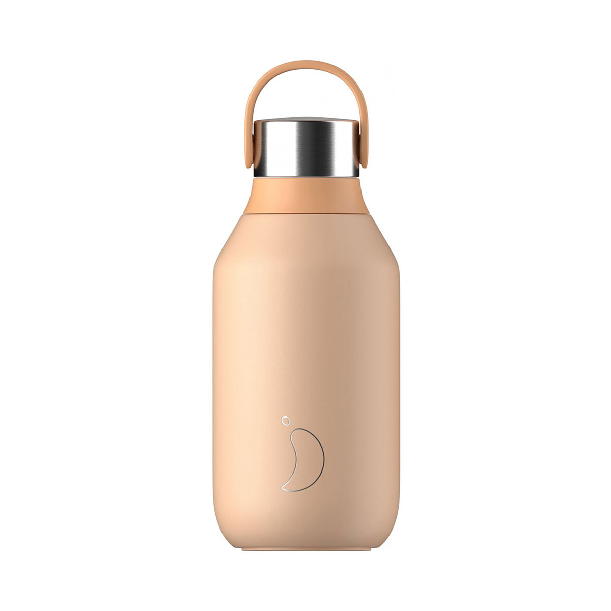 Μπουκάλι Θερμός 350ml Chilly's Series 2 Bottle Peach Orange