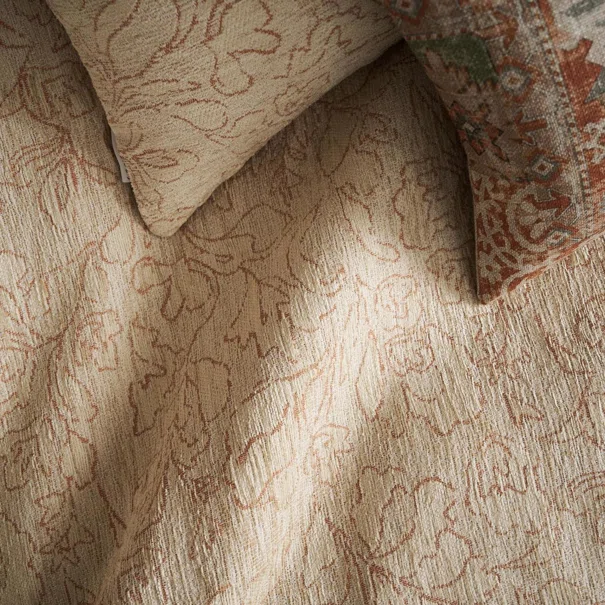 Ριχτάρι Καναπέ Τετραθέσιου (180x350) Gofis Home Aradia Ivory/Appricot 430/03