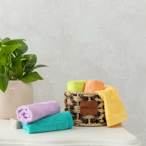 Λαβέτες (Σετ 5τμχ) Nima Bamboo Care