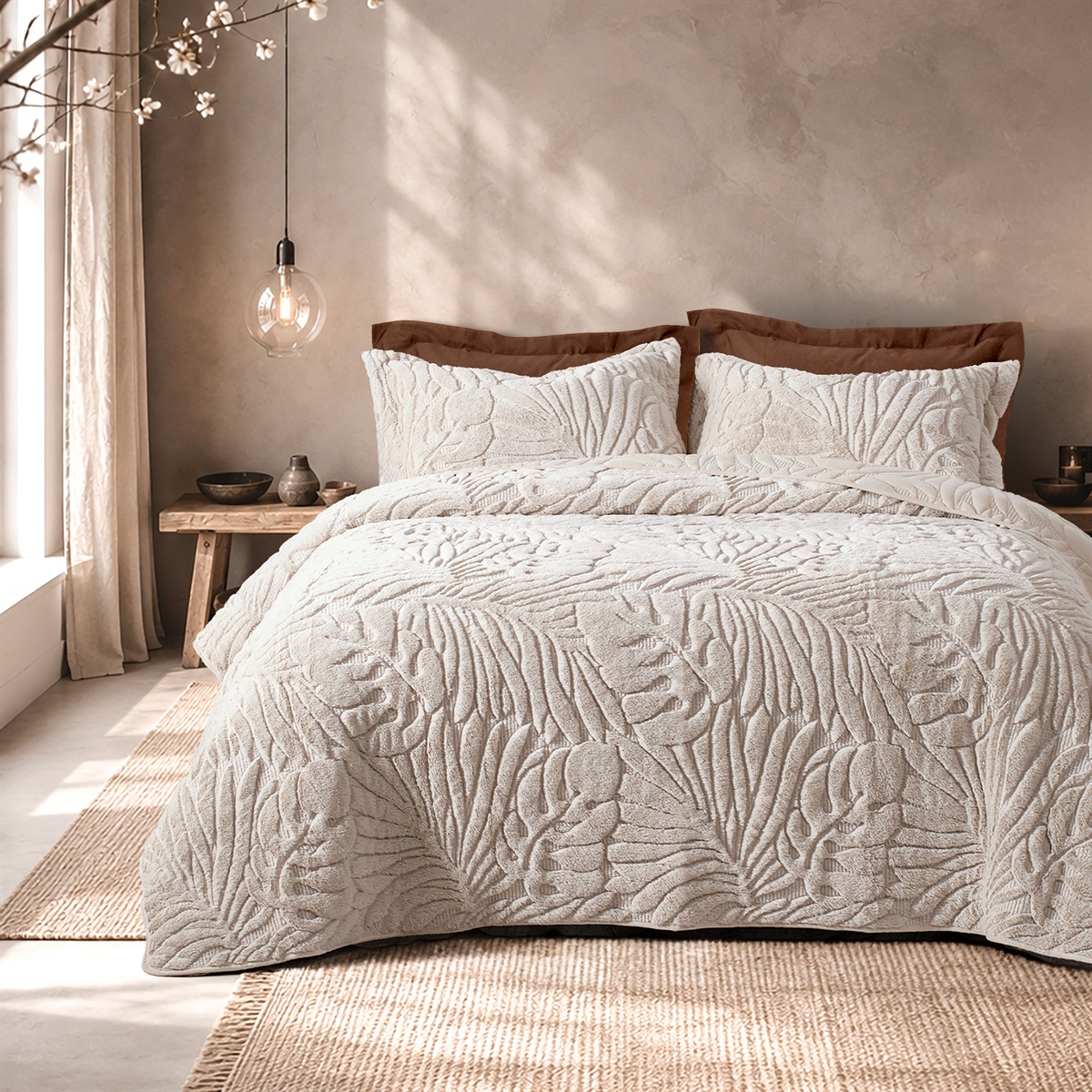 Γούνινο Κουβερτοπάπλωμα King Size (240x260) Nima Silken