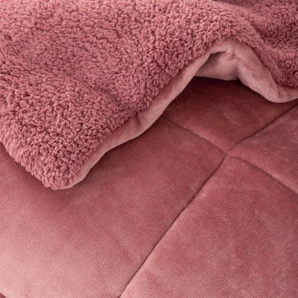 Κουβερτοπάπλωμα Υπέρδιπλο (220x240) Nima Cira Apple Pink