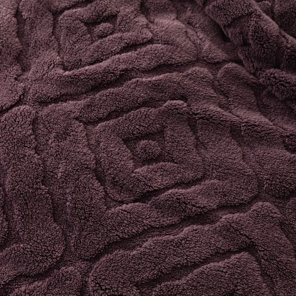 Κουβέρτα Fleece Μονή (160x220) Nima Oryn Marron