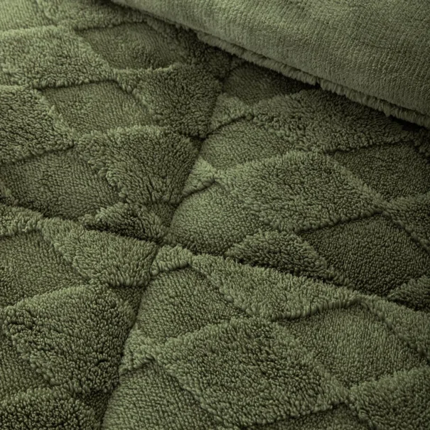 Κουβερτοπάπλωμα Ημίδιπλο (180x240) Nima Snug Dark Green