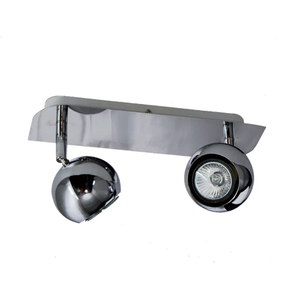 Σποτ Δίφωτο Homelighting Sphera 77-2074 Chrome