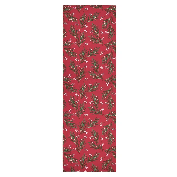Χριστουγεννιάτικη Τραβέρσα (50x150) S-F Christmas Rouge CE324013
