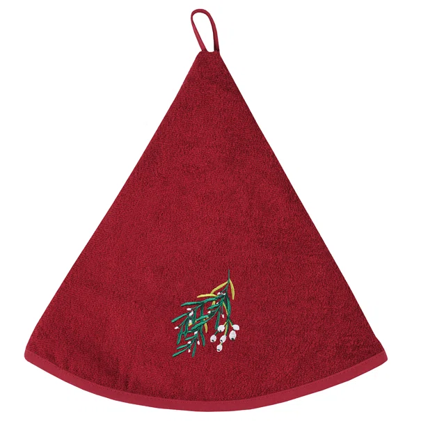 Χριστουγεννιάτικα Ποτηρόπανα (Σετ 2τμχ) S-F Christmas Houx CE324045