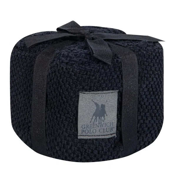 Λαβέτες (Σετ 4τμχ) Greenwich Polo Club Essential 4154 Black