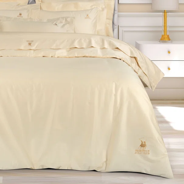 Σεντόνια King Size (Σετ) Greenwich Polo Club Solid 2334 Cream