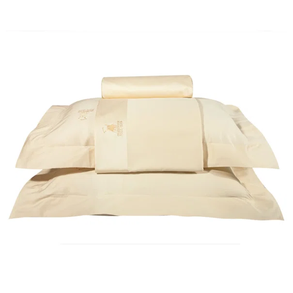 Σεντόνια King Size (Σετ) Greenwich Polo Club Solid 2334 Cream