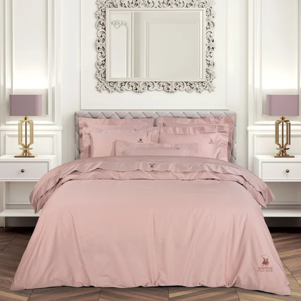 Σεντόνια King Size (Σετ) Greenwich Polo Club Solid 2335 Nude