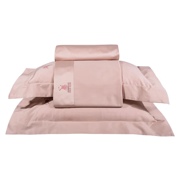 Σεντόνια King Size (Σετ) Greenwich Polo Club Solid 2335 Nude