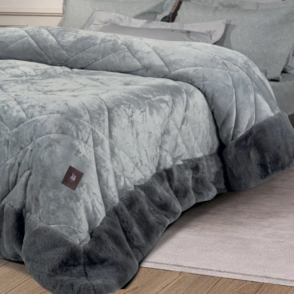 Κουβερτοπάπλωμα King Size (240x250) Greenwich Polo Club Premium 4460 Grey