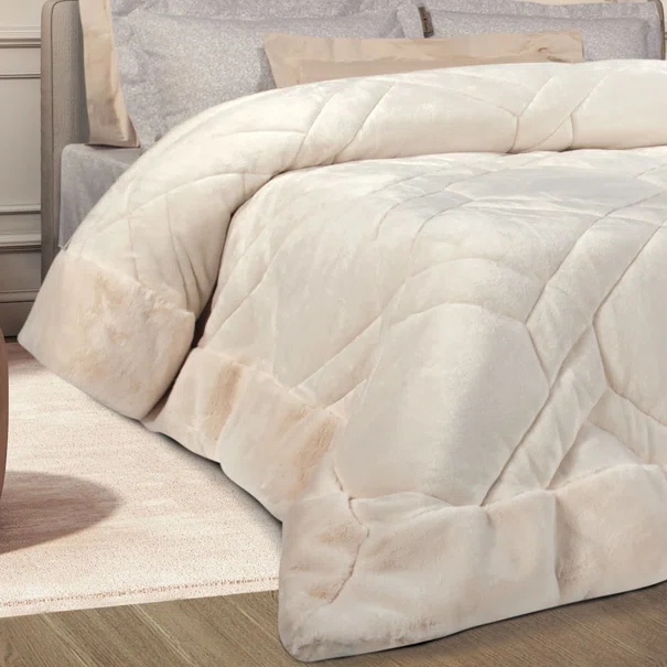 Κουβερτοπάπλωμα King Size (240x250) Greenwich Polo Club Premium 4461 Ivory