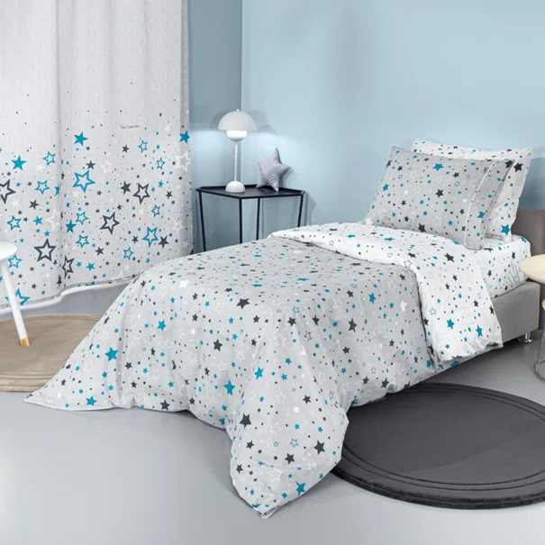 Παπλωματοθήκη Μονή (Σετ 165x225) Guy Laroche Starland Silver