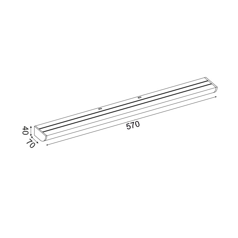 Φωτιστικό Μπάνιου Led Aca Klara Pn29Ledw57Sr Μπάνιο Φωτιστικά Spitishop