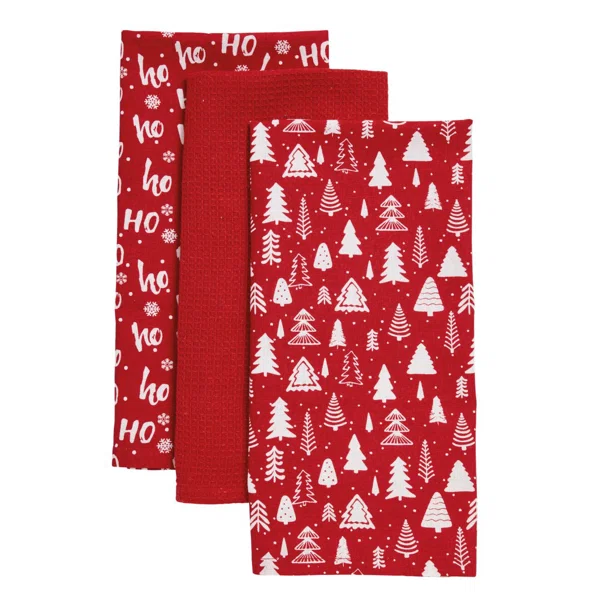 Χριστουγεννιάτικο Σετ Δώρου (4τμχ) Das Home Christmas 0910 Red