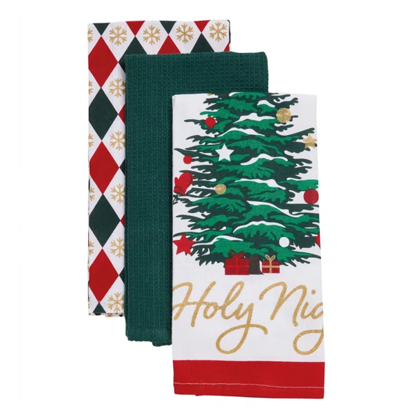 Χριστουγεννιάτικο Σετ Δώρου (4τμχ) Das Home Christmas 0911 Red