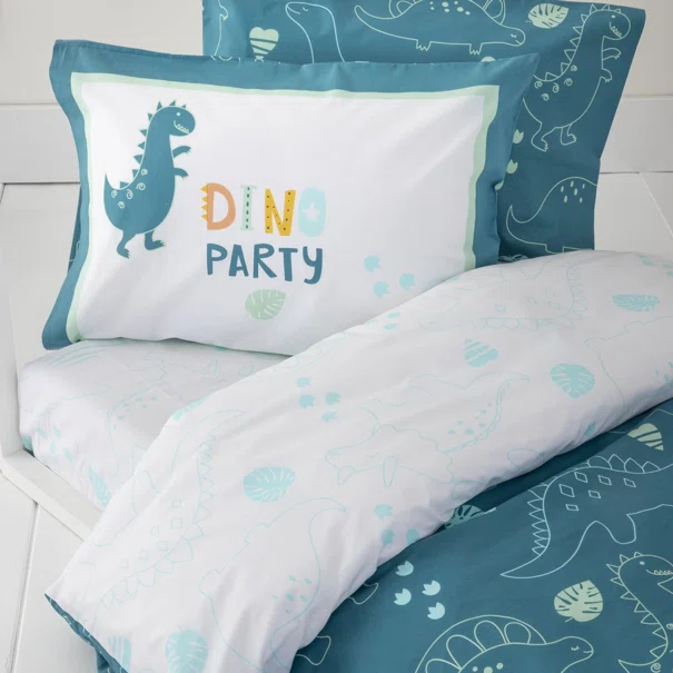 Ζεύγος Μαξιλαροθήκες (50x70) Nima Dino Party