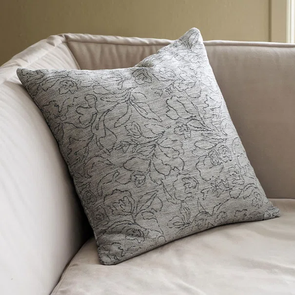 Διακοσμητική Μαξιλαροθήκη (50x50) Gofis Home Aradia Pearl Grey 430/15