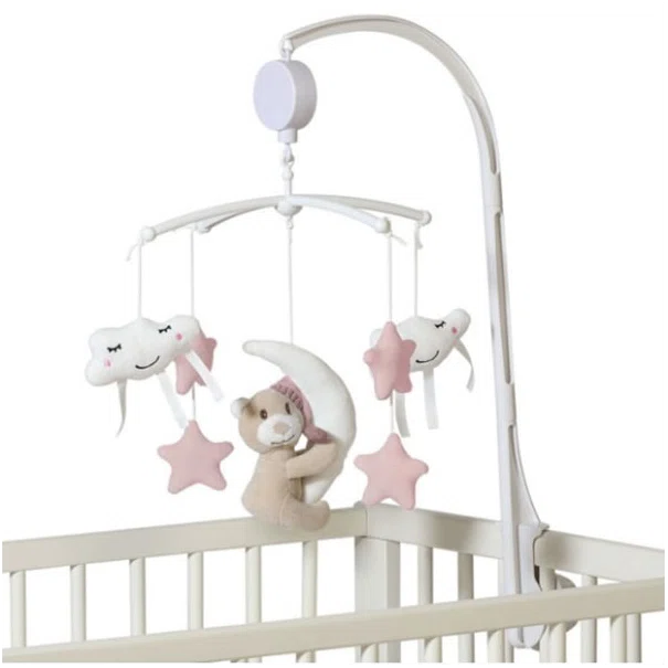 Μουσικό Μόμπιλε Kiokids Bear & Stars Ροζ 6678