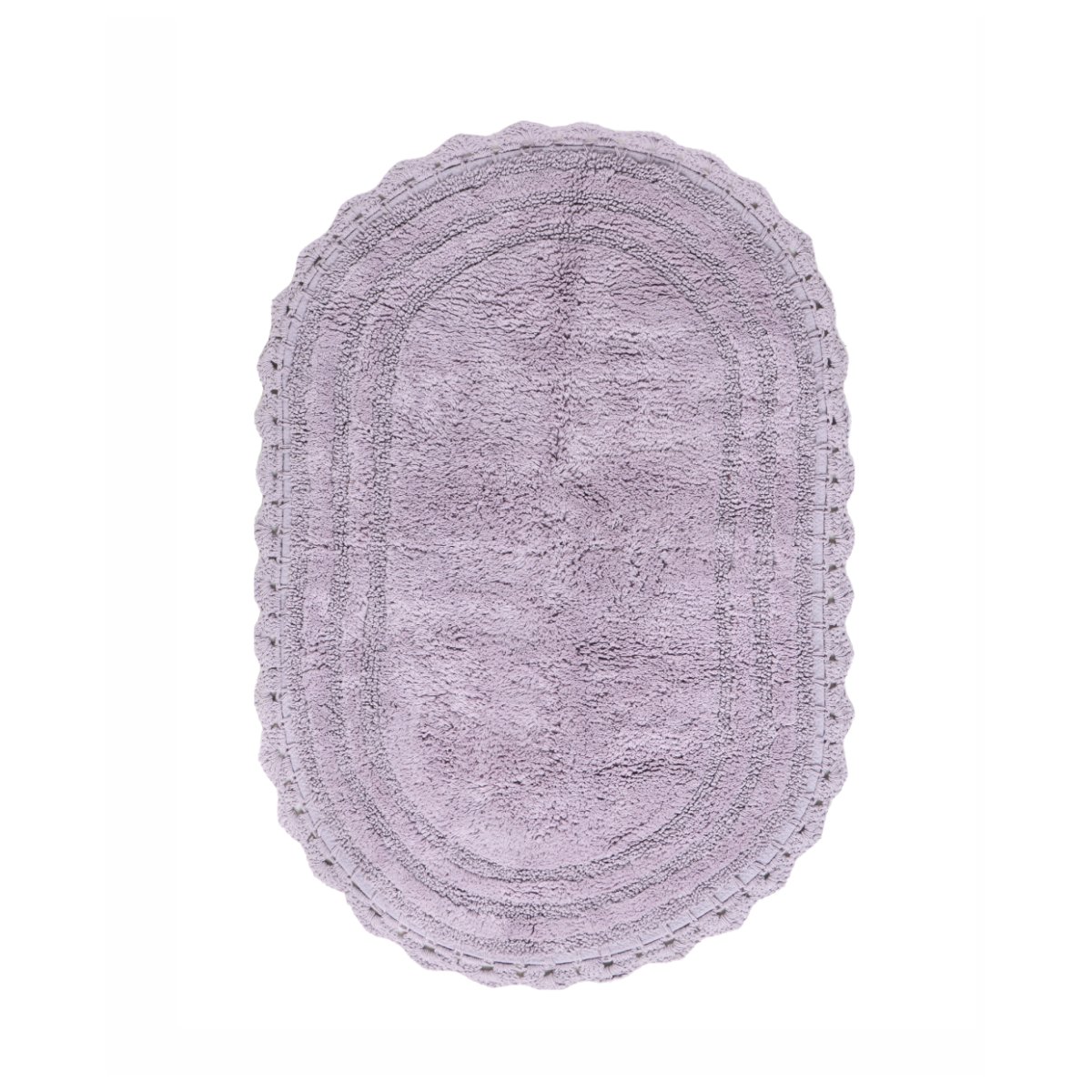 Πατάκι Μπάνιου Οβάλ (50x80) Kentia Mack 35 Mauve