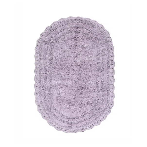 Πατάκι Μπάνιου Οβάλ (50x80) Kentia Mack 35 Mauve