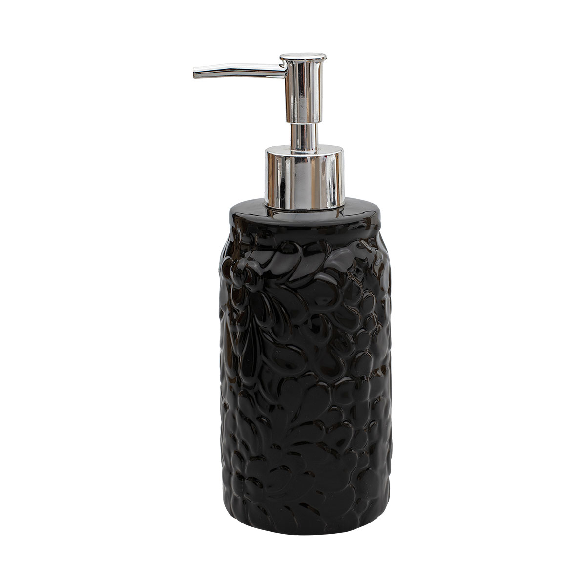 Dispenser Μπάνιου 360ml Homely Dolomite Black 02-11536