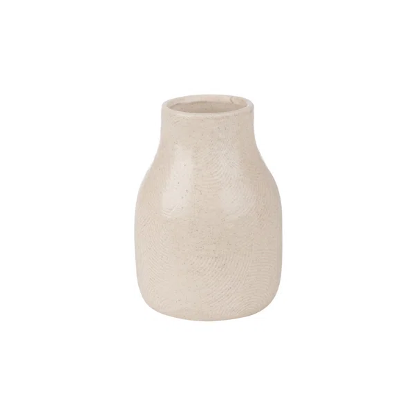 Διακοσμητικό Βάζο (Φ10.3x14.5) Estia Clayra Ivory 09-50405